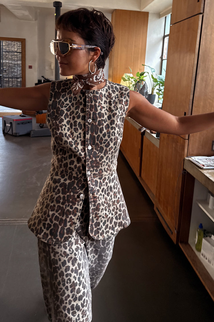 Leopard Waistcoat
