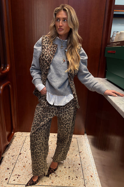 Leopard Waistcoat