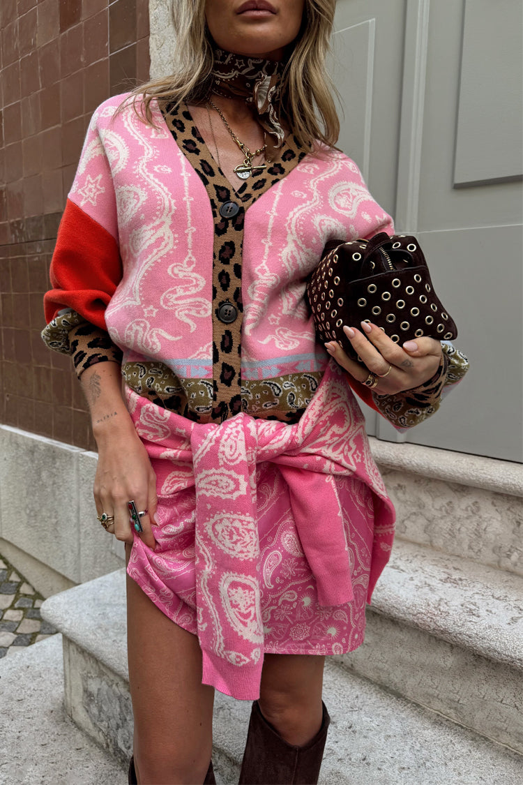 Pink Bandana Mini Dorris Skirt