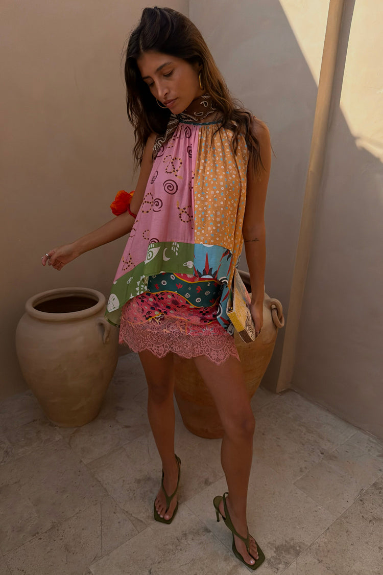 Pastel Morocco Mini Maeva Skirt
