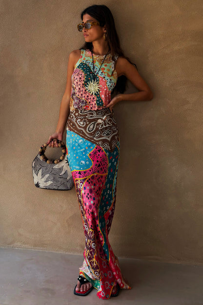 Pastel Morocco Dorris Skirt Petite