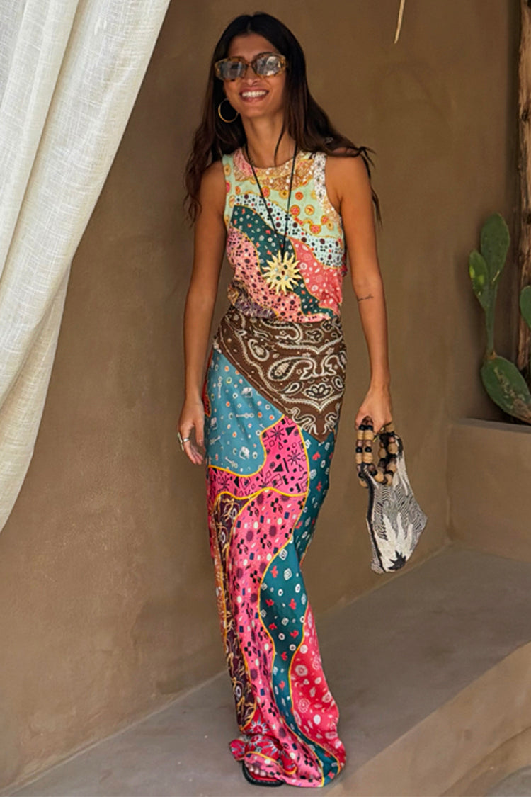 Pastel Morocco Rib Tank Top