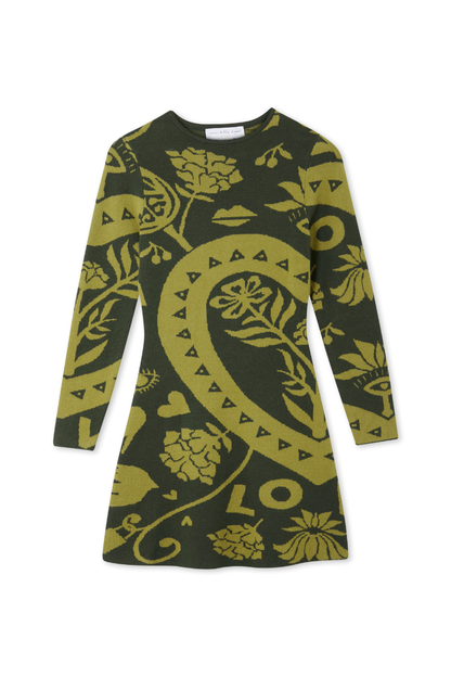 Olive Amara Knit Mini Dress