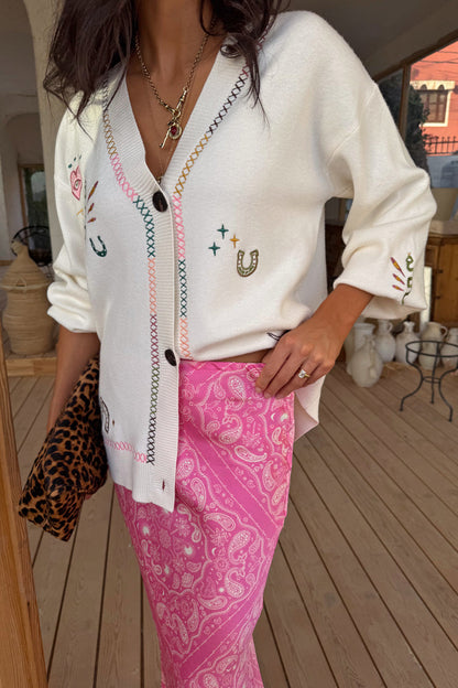 Pink Bandana Dorris Skirt