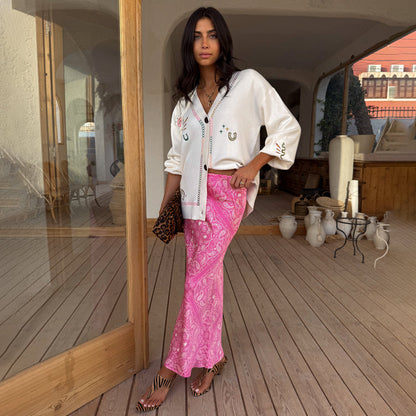 Pink Bandana Dorris Skirt