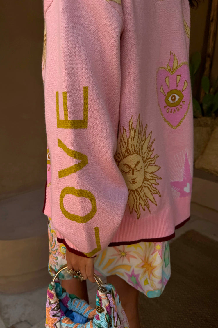 Pink Mystical Cardigan