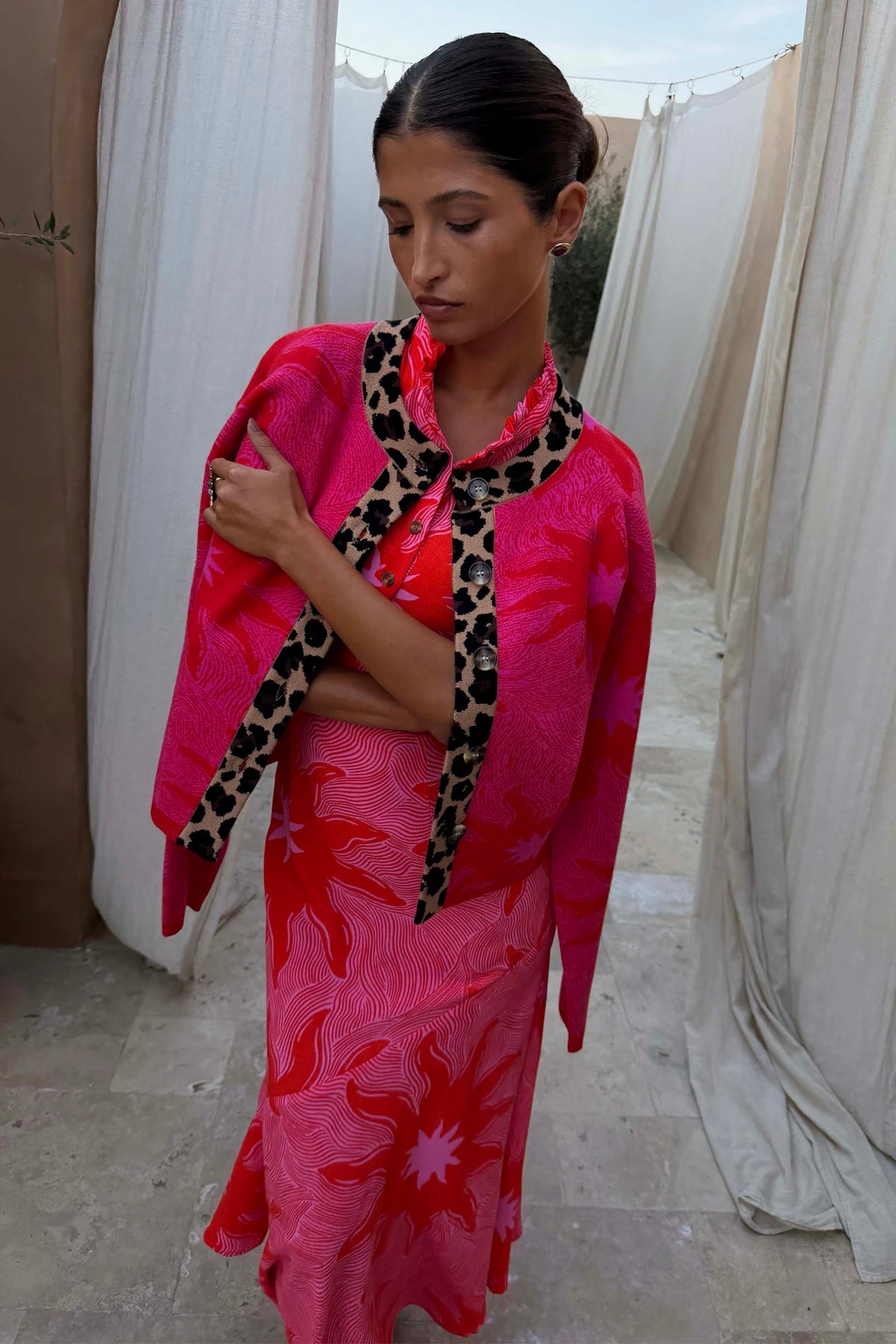 Pink Soleil Cardigan
