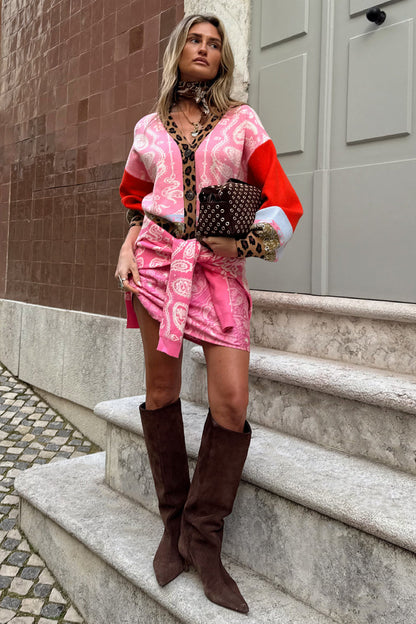 Splice Bandana Cardigan