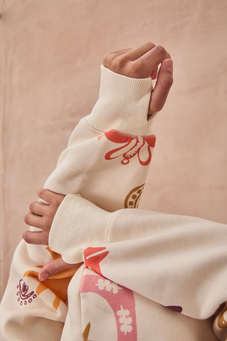 Cream Sundazed Accessible Hoodie