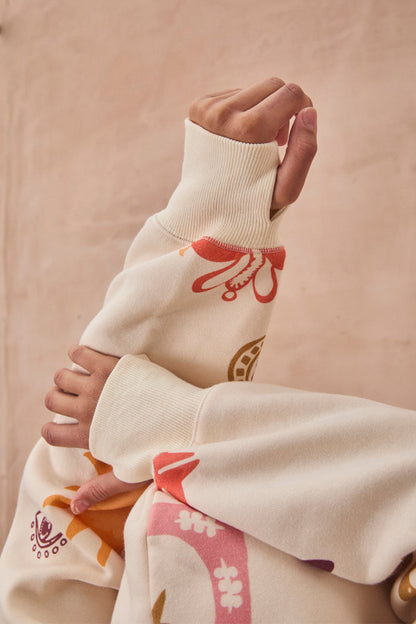 Cream Sundazed Accessible Hoodie