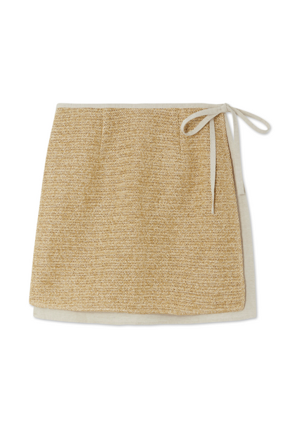 Raffia Wrap Skirt