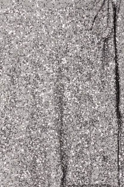 Gunmetal Sequin Mini Jaspre Skirt
