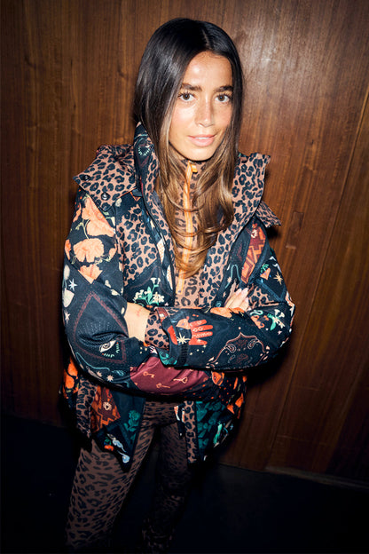 Night Garden Ski Jacket