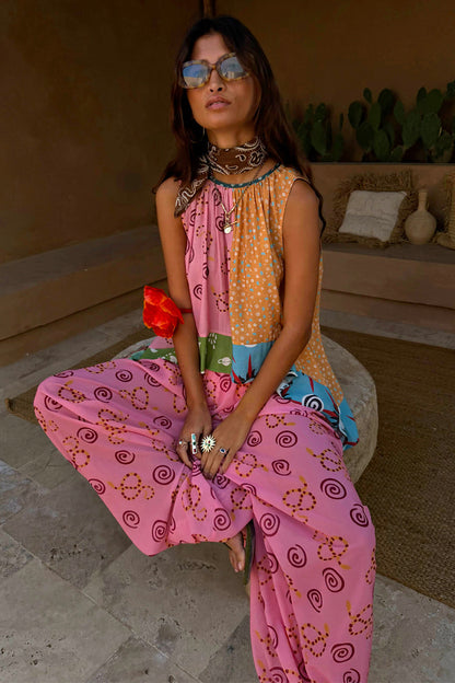 Pink Snake Balloon Trouser
