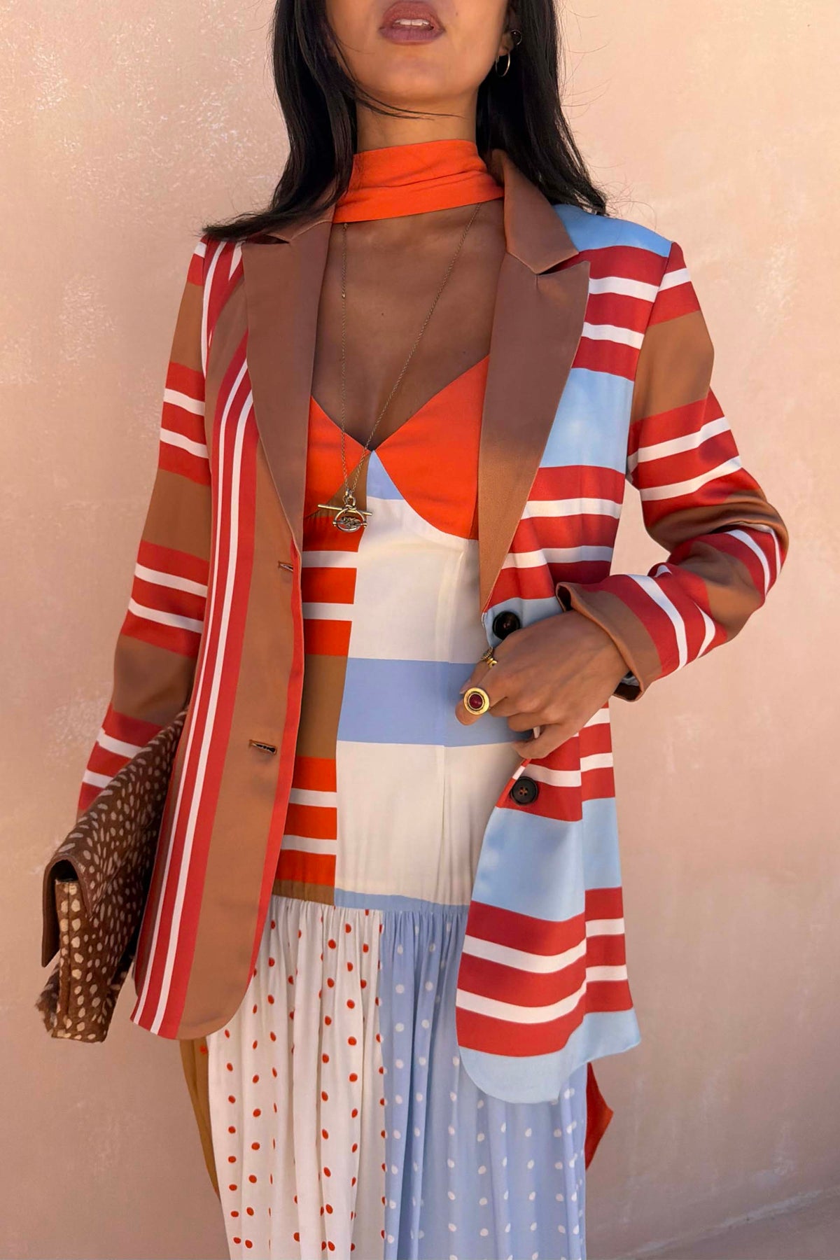 Multi Stripe Blazer