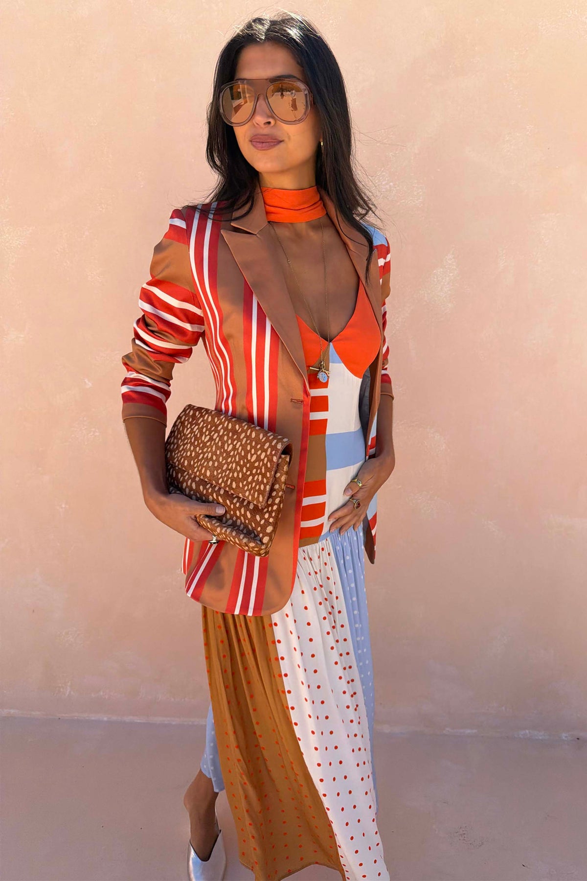 Multi Stripe Blazer