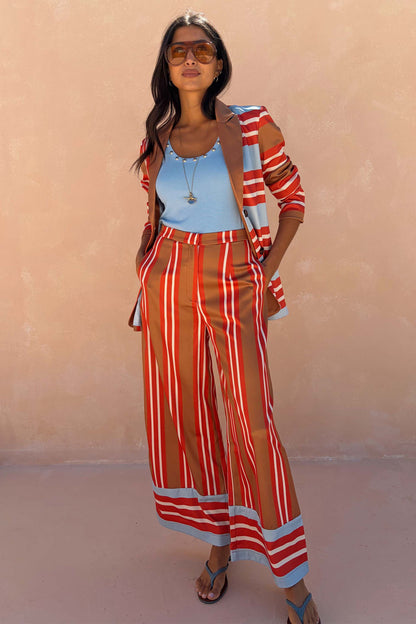 Multi Stripe Marnie Trousers