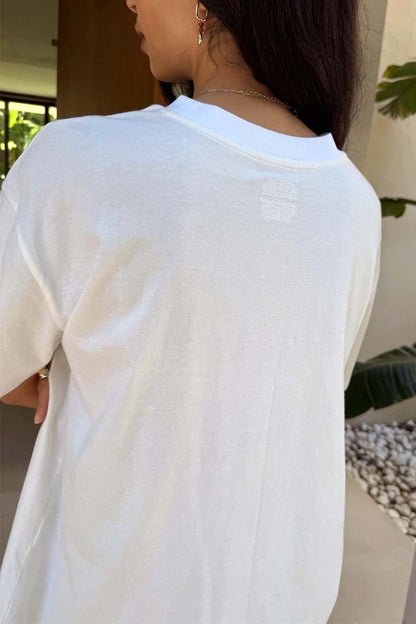 White Studded T-Shirt