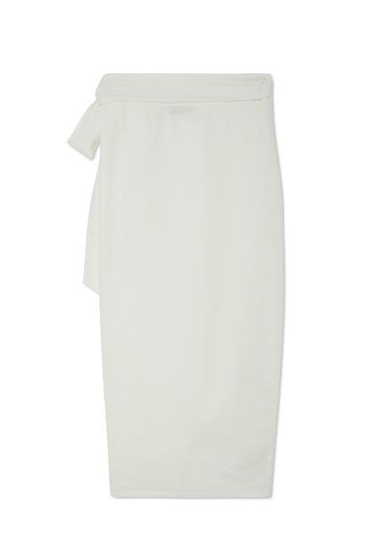 White Linen Jaspre Skirt