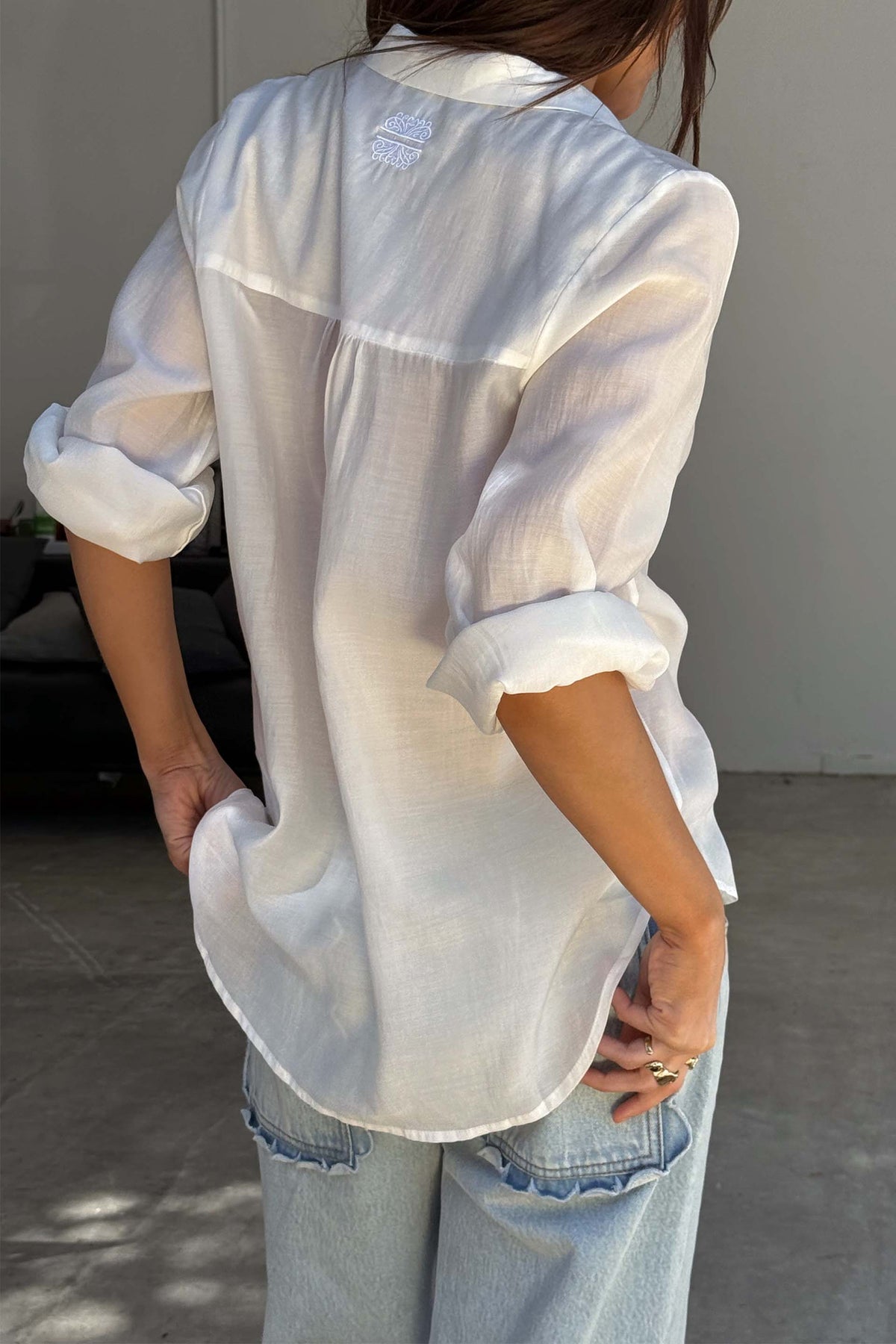 White Miley Shirt