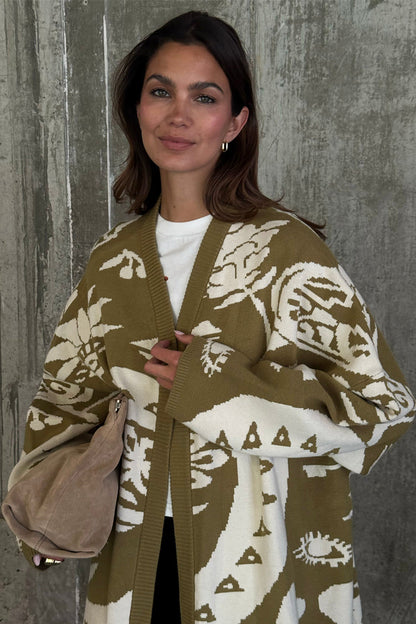 Olive Amara Knit Coatigan