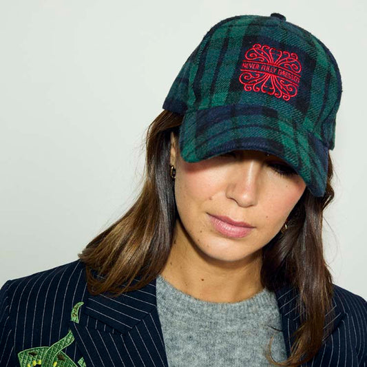 Navy Tartan NFD Cap