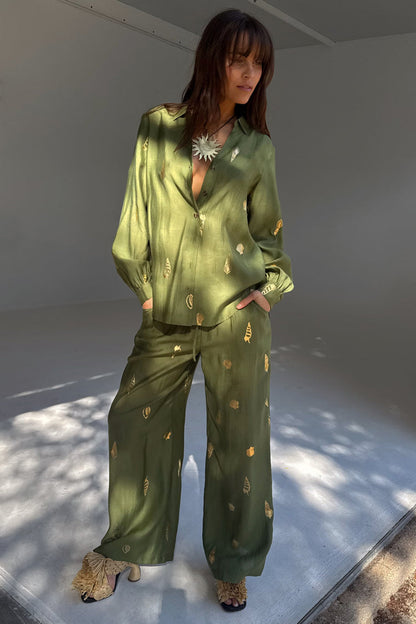 Khaki Shell Trousers