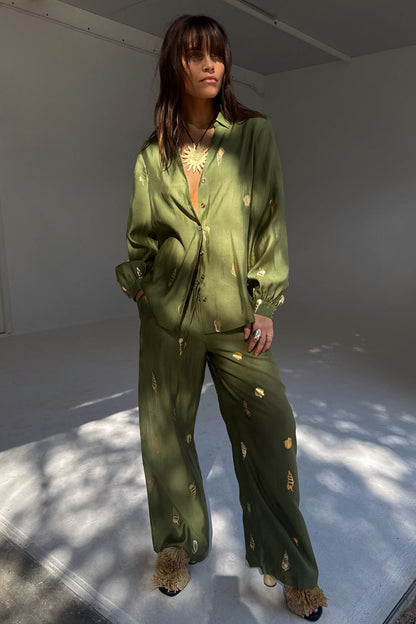 Khaki Shell Trousers