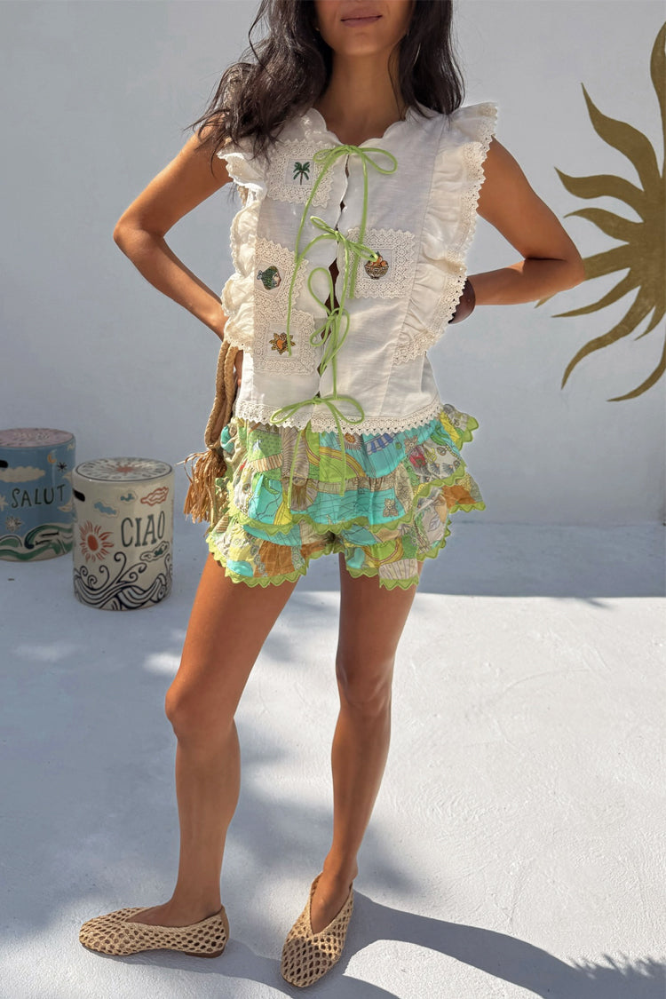Isla Ruffle Shorts