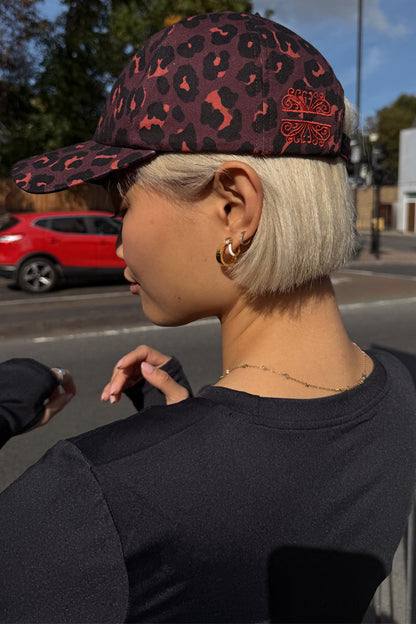 Dark Leopard Cap