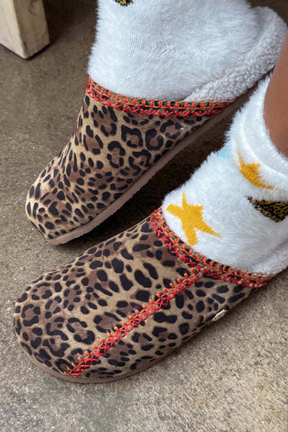 Leopard Slippers