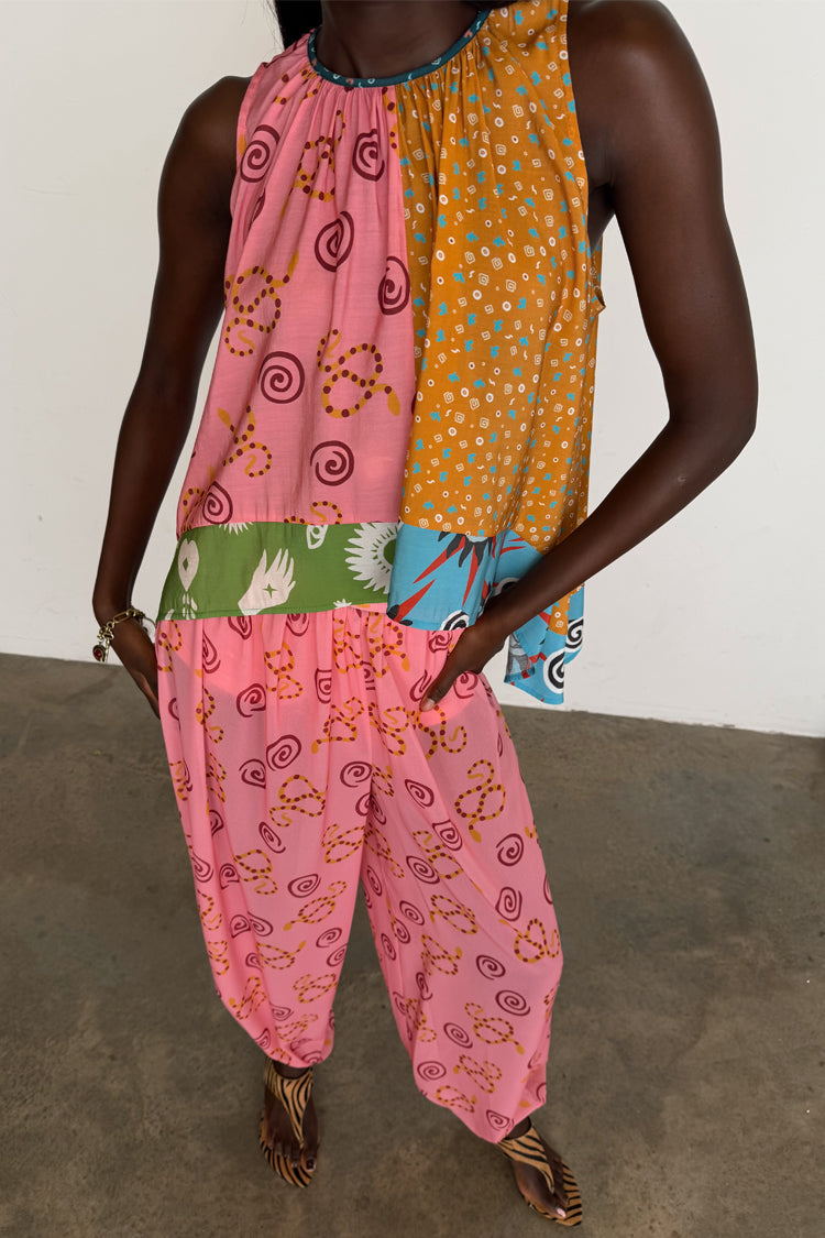 Etta Hankerchief Hem Top