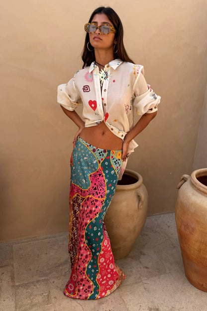 Pastel Morocco Dorris Skirt