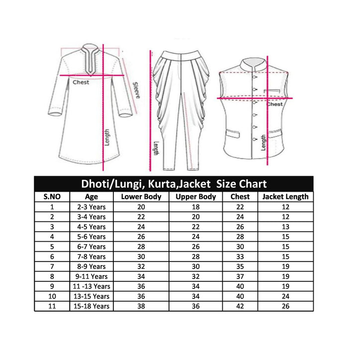 Punjabi Folk Dress in Pink For Boys - Kids Fancy Dress (IMC579-PUNJB6)