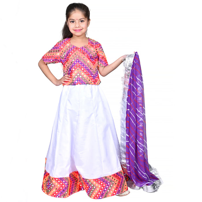 Rajasthani Dress For Girls Kids Indian States &amp; Folk Dance Costume