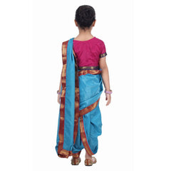 Rani Laksmi Bai Costume Dress For Girls With Complete Accessories Kids Freedom Fighter Costume