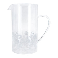 Sandblasted Daisy Jug