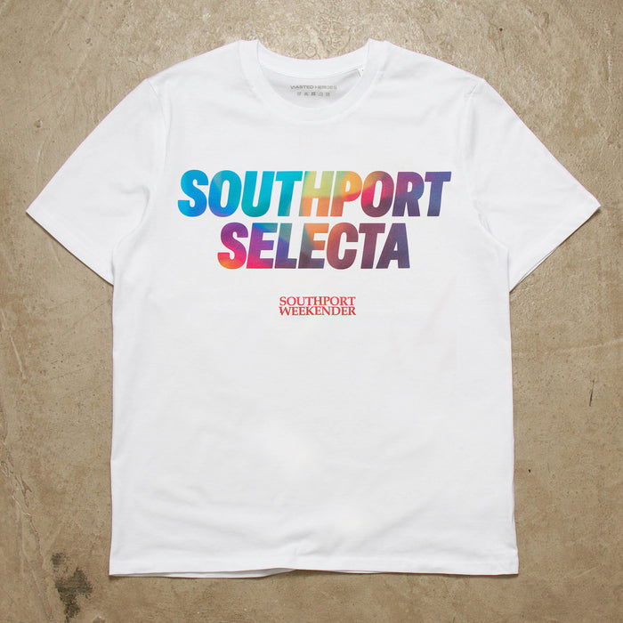 Southport Selecta Front Print - Tshirt - White