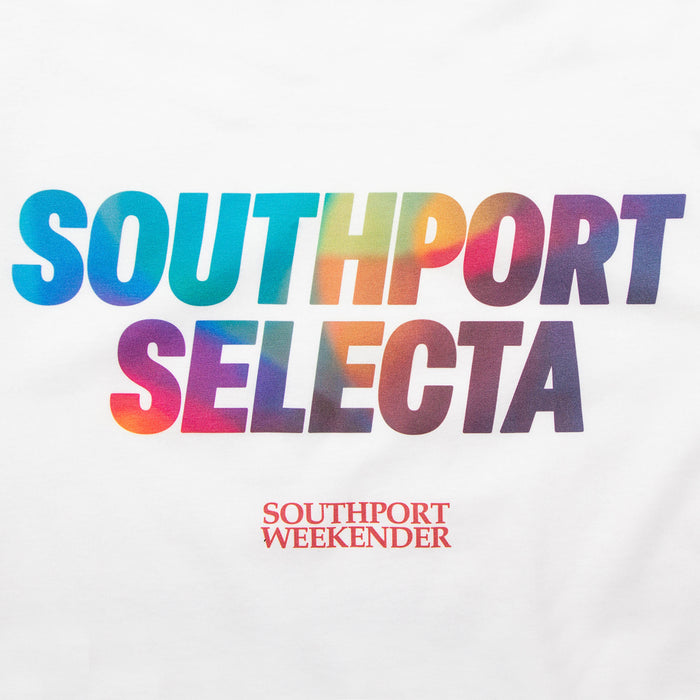Southport Selecta Front Print - Tshirt - White