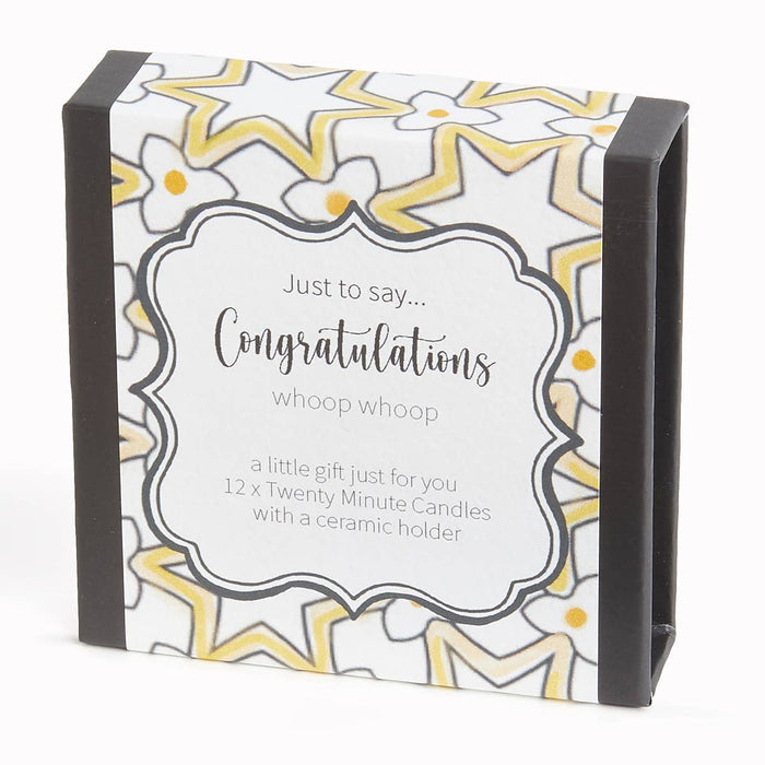 Twenty Minute Candles - Congratulations